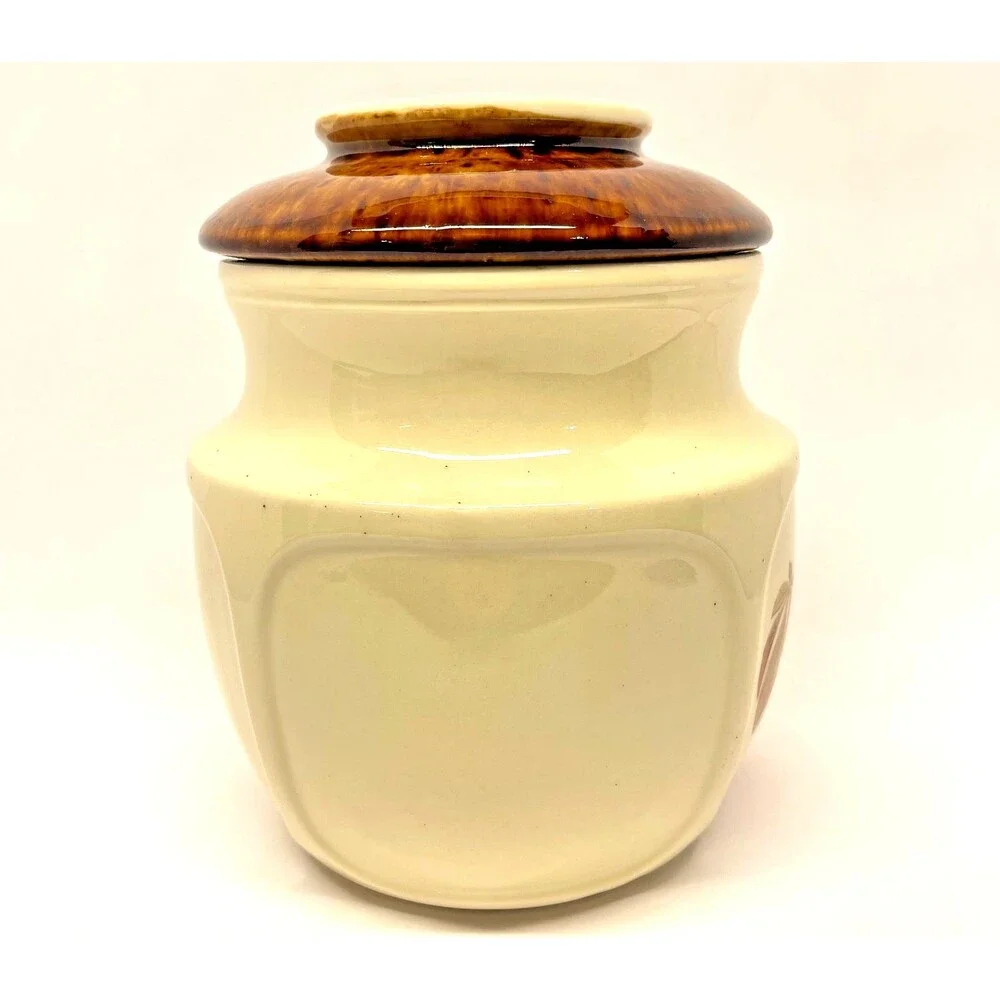 Vintage McCoy Pottery Fruit Festival Cookie Jar 1123 Pineapple-Strawberry-READ